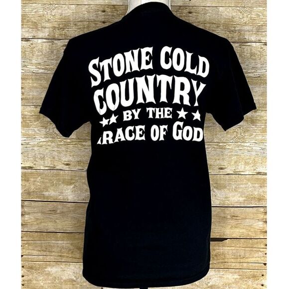 GILDAN BRANTLEY GILBERT STONE COLD COUNTRY TOUR CREW NECK TOUR T-SHIRT SZ.SMALL - Picture 3 of 4